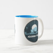 Joshua Tree National Park Deer Zweifarbige Tasse (VorderseiteRechts)