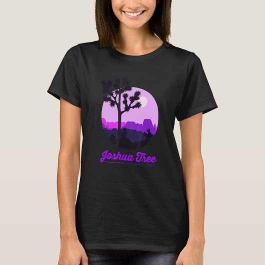 Joshua Tree National Park Hiking Camping Joshua Tr T-Shirt (Vorderseite)