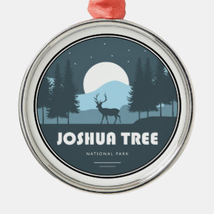 Joshua Tree National Park Hirsche Ornament Aus Metall