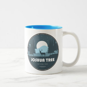 Joshua Tree National Park Hirsche Zweifarbige Tasse