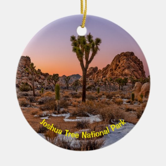 Joshua Tree National Park, Keramik Ornament (Vorne)