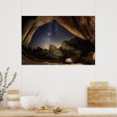 Joshua Tree National Park Night Sky Poster (Küche)