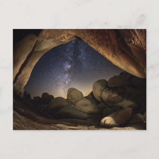 Joshua Tree National Park Night Sky Postkarte (Vorderseite)