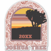 Joshua Tree National Park Sticker (Vorderseite)