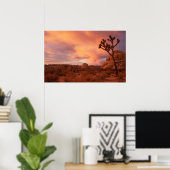 Joshua Tree National Park - Sunrise Poster (Heimbüro)