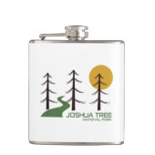 Joshua Tree National Park Trail Flachmann (Vorderseite)