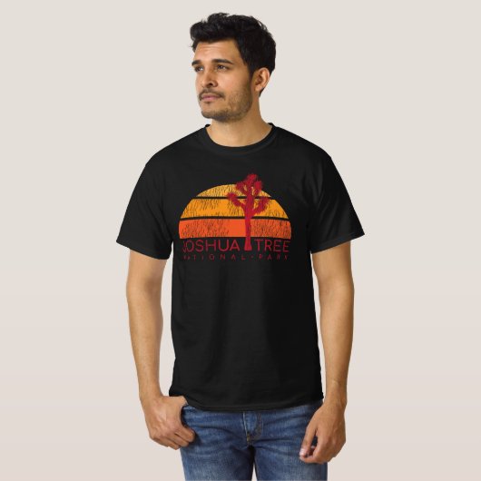 Joshua Tree National Parks T - Shirt Dark (Vorne ganz)