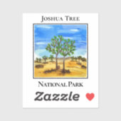 Joshua-Tree-Nationalpark Aufkleber (Blatt)