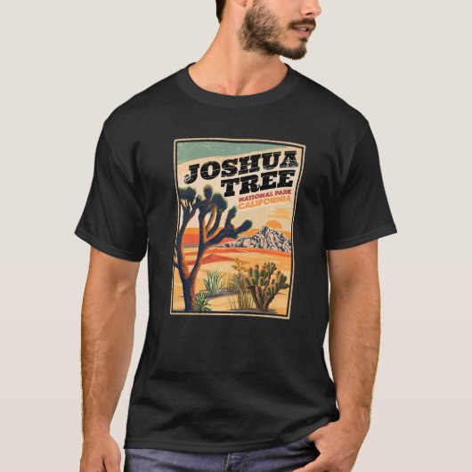 Joshua Tree Nationalpark Außenbereich 1 T-Shirt (Vorderseite)