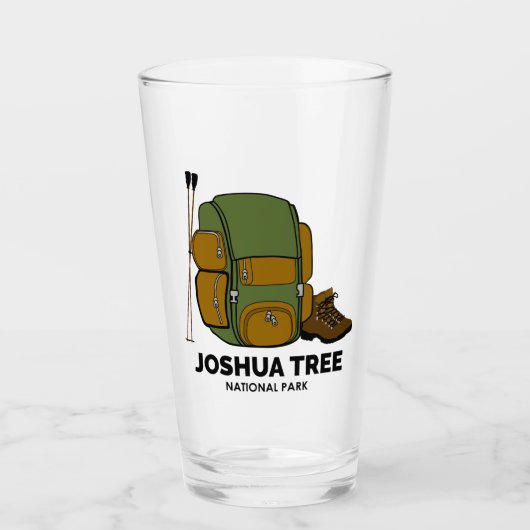 Joshua Tree Nationalpark Backpack Glas (Vorderseite)
