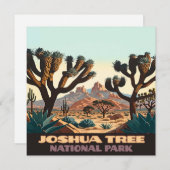 Joshua Tree Nationalpark California Desert Retro (Vorne/Hinten)
