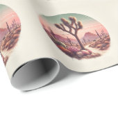 Joshua Tree Nationalpark California Geschenkpapier (Rolleneckpunkt)