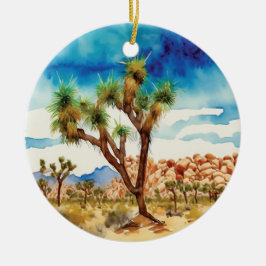 Joshua Tree Nationalpark California Keramik Ornament