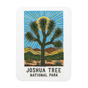 Joshua Tree Nationalpark California Magnet