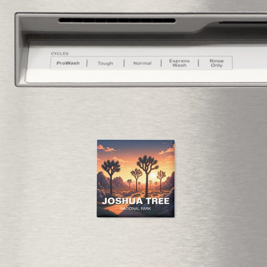 Joshua Tree Nationalpark California Magnet (In Situ (Geschirrspüler))