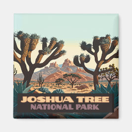 Joshua Tree Nationalpark California Magnet