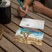 Joshua Tree Nationalpark California Postcard Einladung