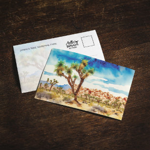 Joshua Tree Nationalpark California Postcard Einladung
