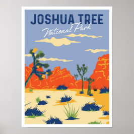 Joshua Tree Nationalpark California Poster