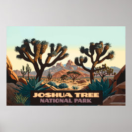 Joshua Tree Nationalpark California Poster