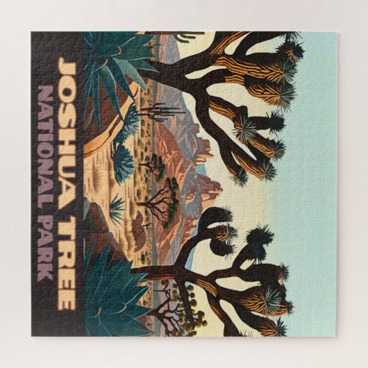 Joshua Tree Nationalpark California Puzzle (Horizontal)