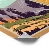 Joshua Tree Nationalpark California Sehenswürdigke Poster (Ecke)