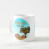 Joshua Tree Nationalpark California Vintag Kaffeetasse (Vorderseite Links)