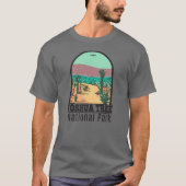 Joshua Tree Nationalpark Cholla Cactus Garden T-Shirt (Vorderseite)