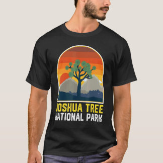 Joshua Tree Nationalpark Cool Retro Style Sunset T-Shirt