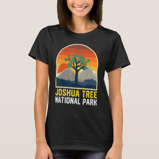 Joshua Tree Nationalpark Cool Retro Style Sunset T-Shirt