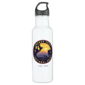 Joshua Tree Nationalpark Edelstahlflasche (Vorderseite)