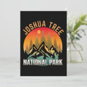 Joshua Tree Nationalpark Einladung (Stehend Vorderseite)