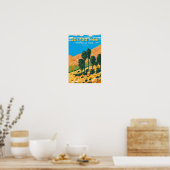 Joshua Tree Nationalpark Fortynine Palms Oasis Poster (Küche)