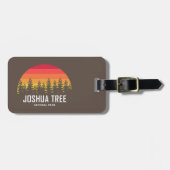 Joshua Tree Nationalpark Gepäckanhänger (Vorderseite horizontal)