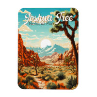 Joshua Tree Nationalpark Illustration Retro