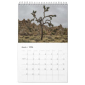 Joshua Tree Nationalpark ... Im Regenkalender Kalender (Mär 2026)