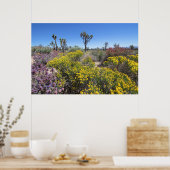 Joshua Tree Nationalpark in Bloom Poster (Küche)