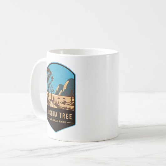 Joshua Tree Nationalpark Kaffeetasse (Vorderseite Links)
