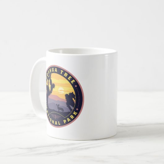 Joshua Tree Nationalpark Kaffeetasse (Vorderseite Links)