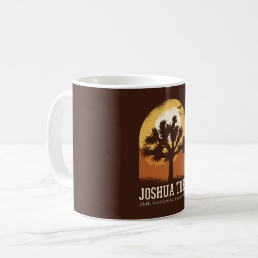 Joshua Tree Nationalpark Kaffeetasse (Vorderseite Links)