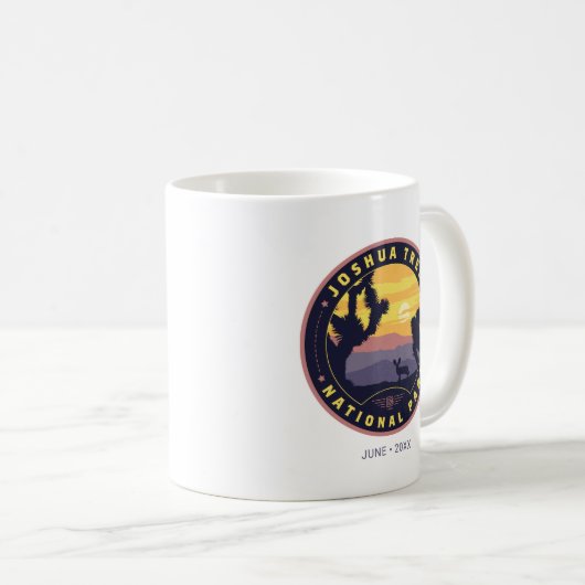 Joshua Tree Nationalpark Kaffeetasse (VorderseiteRechts)