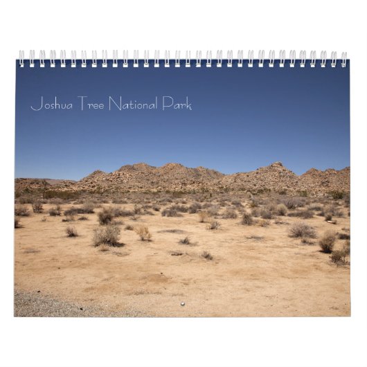 Joshua Tree Nationalpark Kalender (Titelbild)