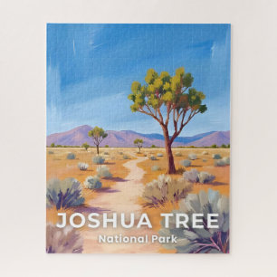 Joshua Tree Nationalpark Kalifornien Aquarell Puzzle