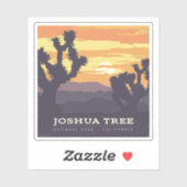 Joshua Tree Nationalpark | Kalifornien Aufkleber (Blatt)