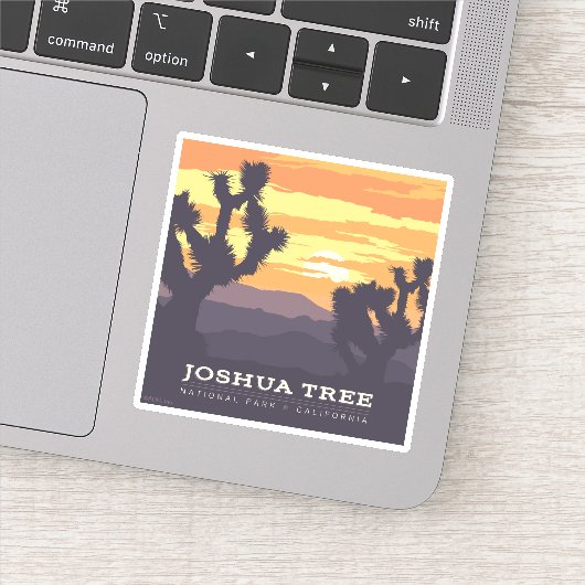 Joshua Tree Nationalpark | Kalifornien Aufkleber (Detail)