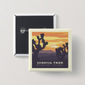 Joshua Tree Nationalpark | Kalifornien Button (Vorne & Hinten)