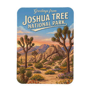 Joshua-Tree-Nationalpark Kalifornien Magnet