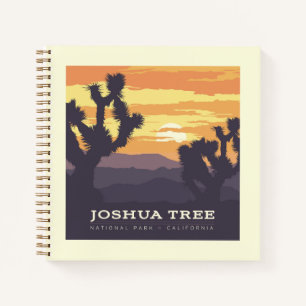 Joshua Tree Nationalpark   Kalifornien Notizblock