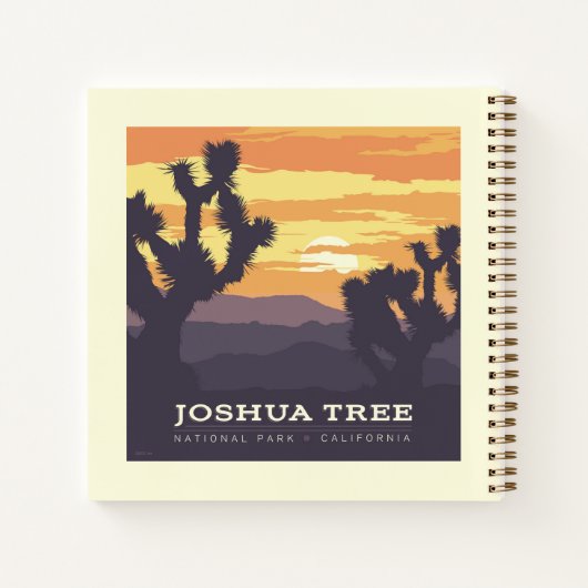 Joshua Tree Nationalpark | Kalifornien Notizblock (Rückseite)