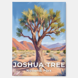 Joshua Tree Nationalpark Kalifornien Reise Kunst Magnet